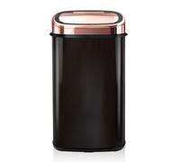 Tower 58L Sensor Bin - Rose Gold & Black