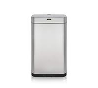 Tower Square Sensor Bin with Fingerprint Proof Coated Exterior, T838001S