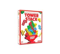 Tower Stack by Relatable - The Exciting Balancing and Stacking Game for Children & Adults, Family Game with 44 Cards, 32 Blocks, Tower, Stand & Instructions (English language not guaranteed)