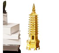 Tower Statue Souvenir Tower Figures Metal Statue Souvenir Craft