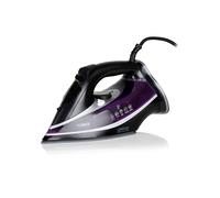 Tower CeraGlide Ultra Speed Steam Iron with Ceramic Soleplate 3100W Black and Purple T22013PR