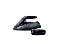 Tower Cordless Steam Iron with One Temp Technology & XL Ceramic Soleplate, Lilac & Black T22036LIL