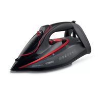 Tower Steam Iron Pro Xl Ceramic Soleplate Ai One-Temp Anti-Calc Red/black 3100W