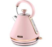 Tower T10044PNK 3kw 1.7L Cavaletto Pyramid Kettle Rapid Boil in Pink