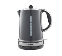 Tower T10049GRP Belle Jug Kettle with Rapid Boil, 1.5L, 3000W, Graphite