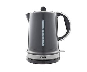 Tower T10049GRP Belle Jug Kettle with Rapid Boil, 1.5L, 3000W, Graphite