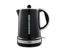 Tower Stylish Kitchen BELLE 1.5L 3kW Jug Kettle in BLACK