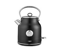 Tower T10063Blk Renaissance Kettle, 1.7L, 3Kw, Black One Colour