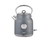 Tower T10063GRY Renaissance Kettle, Quick Boil, 360° Base, 1.7L, 3KW, Grey