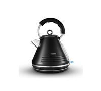 Tower T10074BLK Ash Rapid Boil Pyramid 1.7L Kettle - Black & Chrome Black