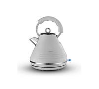 Tower T10074GRY Ash Rapid Boil Pyramid 1.7L Kettle - Grey & Chrome Grey