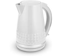 Tower T10075WHT Solitaire Jug Kettle Auto Switch Off 1.5L 3000W White & Chrome