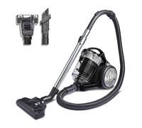 Tower Multi-Cyclonic Bagless Cylinder Vacuum Cleaner - 2L Capacity - 700W - Silver - T102000PLPET