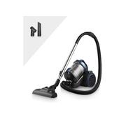 Tower T102004 TXP10 Multi-Cyclonic Bagless Cylinder Vacuum Cleaner with Crevice Tool, Floor Brush, Small Brush, Automatic Cord Rewinder, 1.5L, 800W, Blue