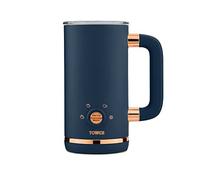 Tower T13019MNB Cavaletto Milk Frother with Non Stick Coating, 300ml, 500W, Midnight Blue AND Rose Gold