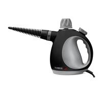 Tower T134000PL THS10 Corded Handheld Steam Cleaner with 9 Accessories, 1050W, Platinum