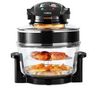 Tower T14048 Vizion Halogen Airwave Low Fat Air Fryer -Black