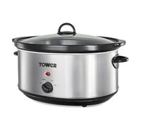 Tower 6.5 Litre Stainless Steel Slow Cooker