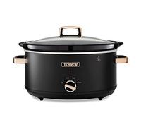 Tower 6.5L Slow Cooker T16043BLK Black & Rose Gold