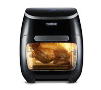 Tower T17039 Xpress Pro 5-in-1 Digital Air Fryer Oven with Rapid Air Circulation, 60-Minute Timer, 11L, 2000W, Black