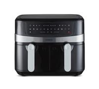 Tower T17088 Vortx 9L Dual Basket Air Fryer with Smart Finish, 2600W,