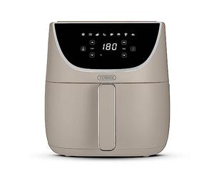 Tower, T17127MSH, Vortx Air Fryer with Digital Control Panel, 1700W, 6L, Latte