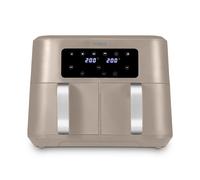 Tower T17137MSH Vortx Dual Basket Air Fryer with Two 4.25L Baskets 2400W Latte