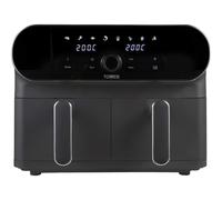 Tower T17138 Dual Drawer Air Fryer - Grey, Grey