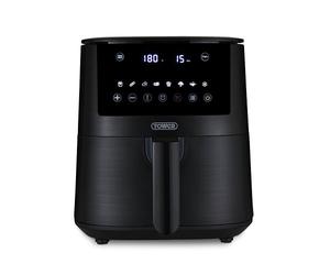 Tower T17147 Vortx 4.2L Digital Air Fryer with 8 Cooking Presets, 60 Minute Timer, 1400W, Black