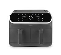 Tower T17194 Elite Dual Basket Air Fryer with Digital Control Panel, Match Cook & Smart Finish Functions, 8 Cooking Presets, Vortx Technology, 8L, 1700W, Graphite