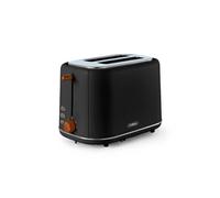 Tower Scandi 2 Slice Toaster, Adjustable Browning Control, 800W, Black - T20027BLK