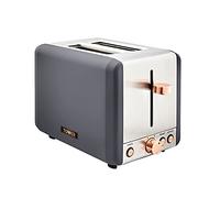 Tower Cavaletto 2-Slice Toaster - Grey &Amp; Rose Gold One Colour