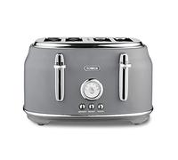Tower T20065GRY 4 Slice Toaster - Grey, Grey