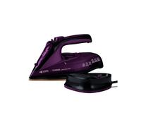 Tower T22008Rg Ceraglide Cordless Steam Iron With Ceramic Soleplate, Black In Purple Purple One Size