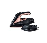 Tower T22008Rg Ceraglide Cordless Steam Iron With Ceramic Soleplate, Black In Rose Gold Rose Gold One Size