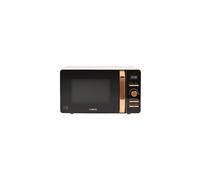 Tower T24021W Digital Microwave with 60-Minute Timer and 8 Autocook Settings, 20L, 800W White and Rose Gold