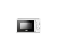 Tower T24034WHT 20 Liter 700W Manual Microwave Oven with 5 Power Levels and a 35 Minute Timer, White