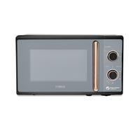 Tower Cavaletto Manual Microwave with 5 Power Levels & 35 Minute Timer, 800W, 20L, Black & Rose Gold, T24038RG