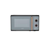 Tower Cavaletto Manual Microwave with 5 Power Levels & 35 Minute Timer, 800W, 20L, Black & Rose Gold, T24038RG