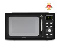 Tower T24041BLK Digital Microwave with Sleek Mirror Door, 800W, 20L, Black EACH
