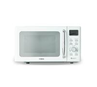 Tower Digital Microwave with Sleek Mirror Door, 800W, 20L, White & Chrome, T24041WHT