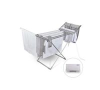 Tower T25003 Heated Winged Airer with Cover Silver 230W