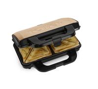 Tower Deep Filled Sandwich Maker with Non-Stick Coated Plate and Automatic Temperature Control, 900W, Rose Gold, T27031RG