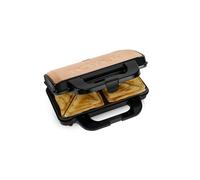 Tower T27031Rg Deep Filled Sandwich Maker With Non-Stick Coated Plate, 900W In Black Black