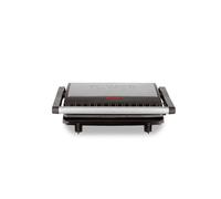 Tower Health Grill and Panini Grill with Non-Stick Cerastone Coating, 750W, Black & Stainless Steel, T27038