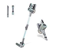 Tower T513011 VL70 Cordless 3-in-1 Pole Vacuum Cleaner with Flexi Pole, HEPA 12 Filter & Anti-Tangle Floor Head, 1L Dust Tank, 29.6V Li-ion, Aqua Blue
