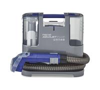 Tower T548005 AquajetPlus Spot Cleaner with Suction Nozzle & Brush, 1.2L Clean & Dirty Water Tanks, 1.2m Hose, 400W, Grey & Blue