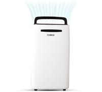Tower T674004 20L Compressor Dehumidifier, 3 Modes, Adjustable Thermostat, 5.5L Water Tank, 24 Hour Timer, White