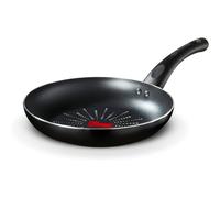 Tower T700300 SmartStart Classic 24cm Aluminium Frying Pan with Easy Clean Aeroglide Non-Stick, Oven Safe, Long Lasting, PFOA Free, Black
