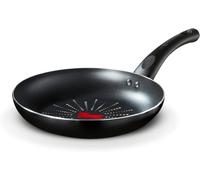 Tower T700300 SmartStart Classic 24cm Aluminium Frying Pan with Easy Clean Aeroglide Non-Stick, Oven Safe, Long Lasting, PFOA Free, Black